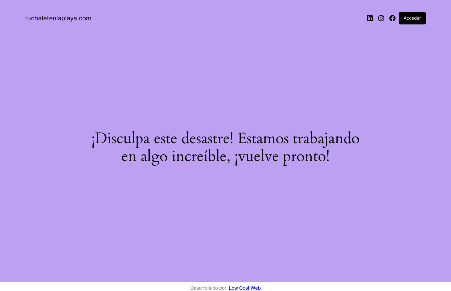 tuchaletenlaplaya.com