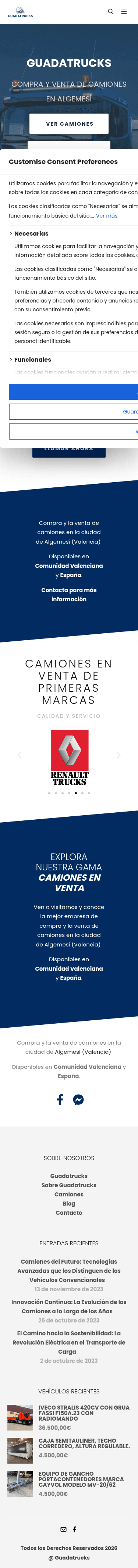 guadatrucks.com — Móvil