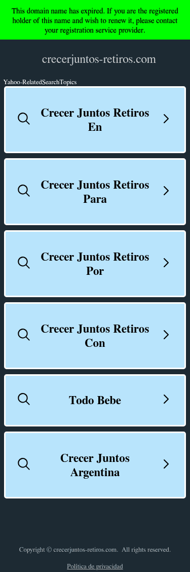 crecerjuntos-retiros.com — Móvil