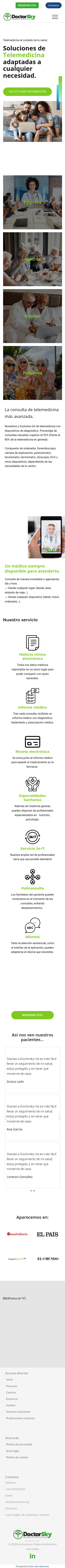doctorsky.es — Móvil