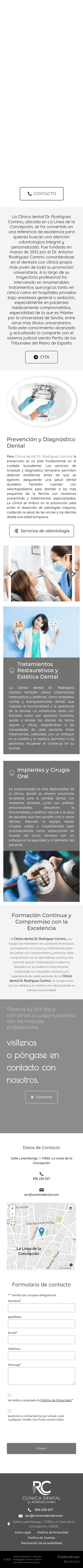 cominodental.com — Móvil