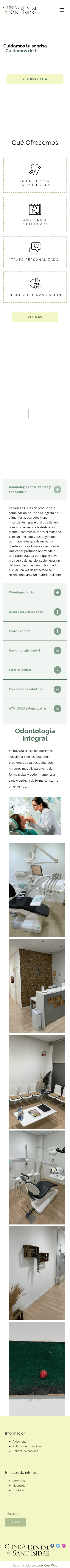 clinicasantisidre.es — Móvil