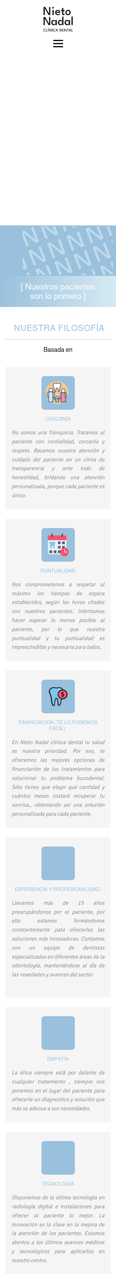 clinicadentalnietonadal.com — Móvil