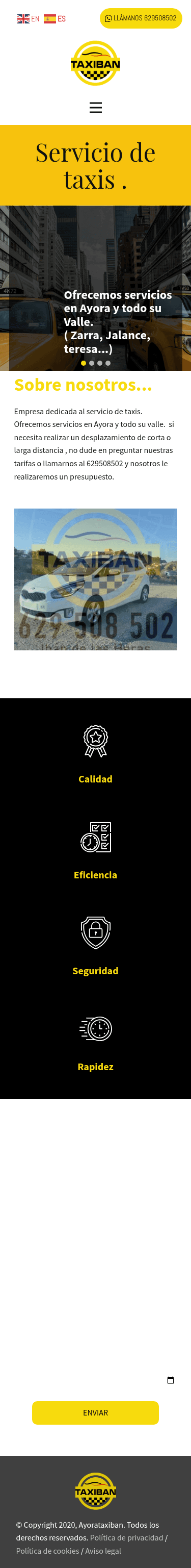 ayorataxiban.com — Móvil