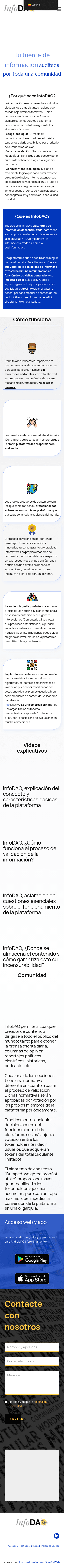 info-dao.com — Móvil