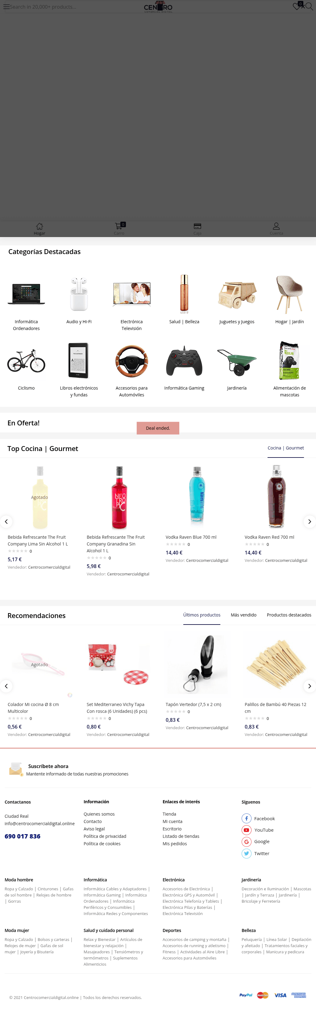 centrocomercialdigital.online — Tablet H