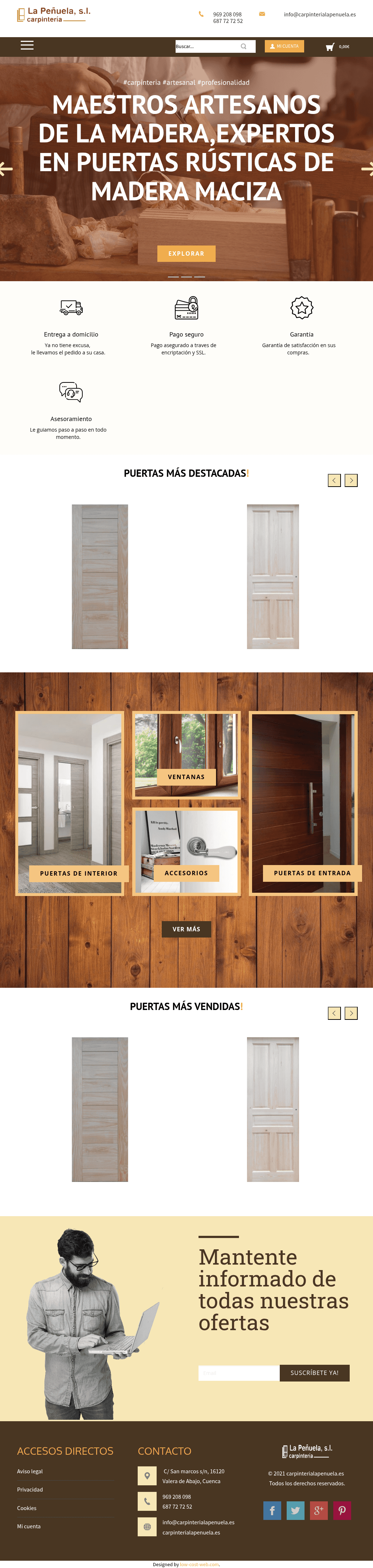carpinterialapenuela.es — Tablet H