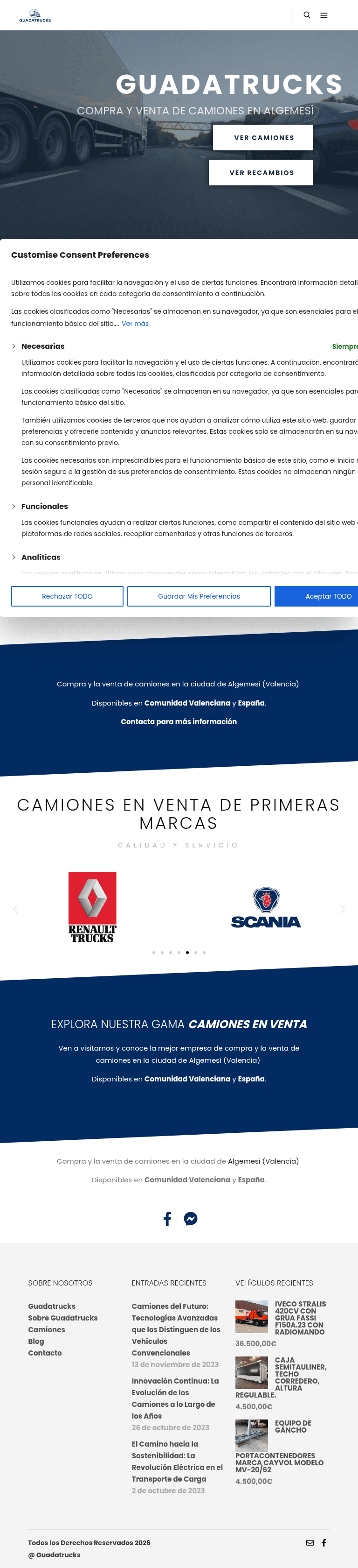 guadatrucks.com — Tablet V