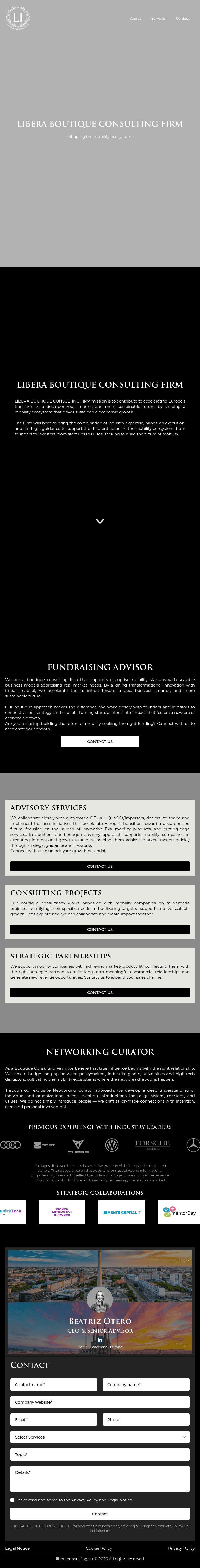 liberaconsulting.eu — Tablet V
