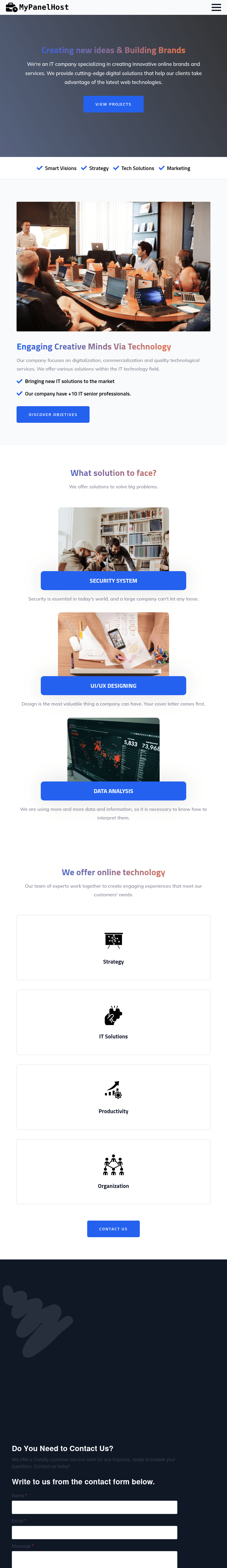 mypanelhost.com — Tablet V